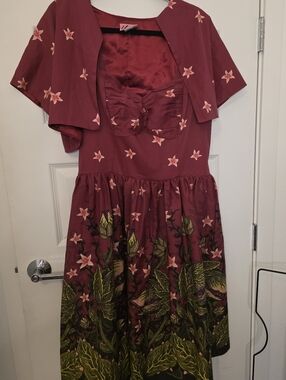 Vixen Tropical Terror Dress With Bolero